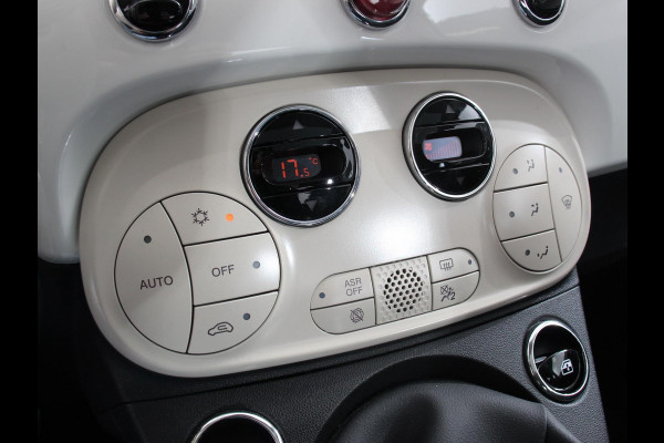 Fiat 500 1.0 Hybrid Dolcevita Panorama dak Climate Control Cruise Control Navigatie Apple Carplay/Android Auto Dab Digitale Cockpit Parkeer Sensoren  Lichtmetalen Velgen 16" Led