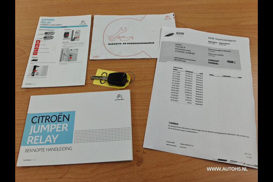 Citroën Jumper 33 2.2 BlueHDi 120 L3H2 euro 6 , 1e Eig. Airco , camera , lengte 3 , Apk Nov. 2026