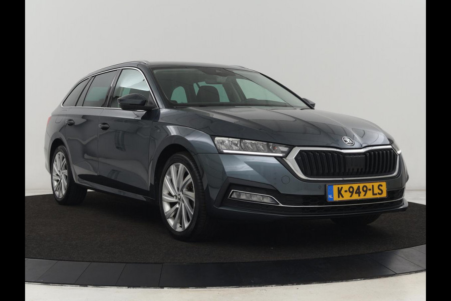 Škoda Octavia 1.0 TSI Business Edition | Carplay | Navigatie | Chroom Pakket | Parkeerhulp | Full LED | Getint glas | Climate control | Cruise control | Bluetooth | Virtual Cockpit | Keyless start | 18'' lichtmetalen velgen