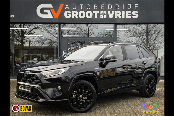 Toyota RAV4 2.5 Hybrid AWD Black Edition 1650kg trekgewicht!|Panorama|360 camera|JBL