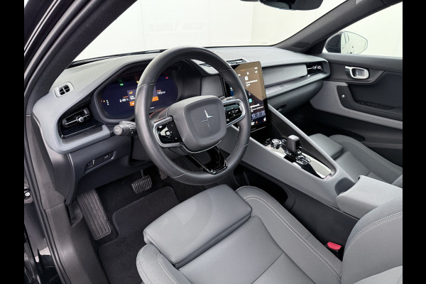 Polestar 2 AUT. 408 pk 0-100 4,7Sec AWD Long Range Dual Motor 78kWh Pano-Dak Electr.Stoelen+Geheugen+Verwarmd+Achterbank+Stuur Adaptive-Cru SOH 93% Verkeersbord detectie Regen-Lichtsensor Virtual-Cockpit Home-Link Bots waarschuwing Autonoom-Rem Lane Assist Keyless Connected 11KW AC laden tot 150kw DC Laden 4x4 1e Eigenaar Volledig Volvo_Polestar-Dealer Onderhouden Origineel Nederlandse Auto 1.500kg Trekvermogen 660Nm! € 60.000 nieuw!