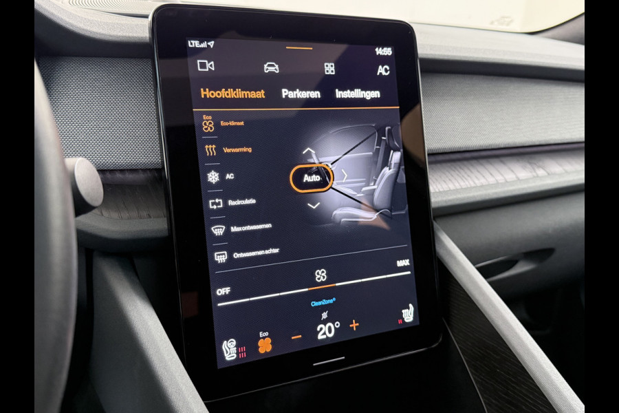 Polestar 2 AUT. 408 pk 0-100 4,7Sec AWD Long Range Dual Motor 78kWh Pano-Dak Electr.Stoelen+Geheugen+Verwarmd+Achterbank+Stuur Adaptive-Cru SOH 93% Verkeersbord detectie Regen-Lichtsensor Virtual-Cockpit Home-Link Bots waarschuwing Autonoom-Rem Lane Assist Keyless Connected 11KW AC laden tot 150kw DC Laden 4x4 1e Eigenaar Volledig Volvo_Polestar-Dealer Onderhouden Origineel Nederlandse Auto 1.500kg Trekvermogen 660Nm! € 60.000 nieuw!
