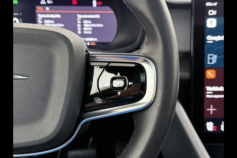 Polestar 2 AUT. 408 pk 0-100 4,7Sec AWD Long Range Dual Motor 78kWh Pano-Dak Electr.Stoelen+Geheugen+Verwarmd+Achterbank+Stuur Adaptive-Cru SOH 93% Verkeersbord detectie Regen-Lichtsensor Virtual-Cockpit Home-Link Bots waarschuwing Autonoom-Rem Lane Assist Keyless Connected 11KW AC laden tot 150kw DC Laden 4x4 1e Eigenaar Volledig Volvo_Polestar-Dealer Onderhouden Origineel Nederlandse Auto 1.500kg Trekvermogen 660Nm! € 60.000 nieuw!