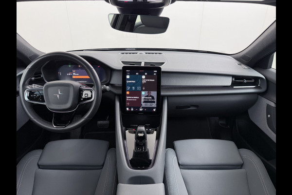 Polestar 2 AUT. 408 pk 0-100 4,7Sec AWD Long Range Dual Motor 78kWh Pano-Dak Electr.Stoelen+Geheugen+Verwarmd+Achterbank+Stuur Adaptive-Cru SOH 93% Verkeersbord detectie Regen-Lichtsensor Virtual-Cockpit Home-Link Bots waarschuwing Autonoom-Rem Lane Assist Keyless Connected 11KW AC laden tot 150kw DC Laden 4x4 1e Eigenaar Volledig Volvo_Polestar-Dealer Onderhouden Origineel Nederlandse Auto 1.500kg Trekvermogen 660Nm! € 60.000 nieuw!