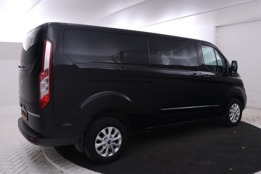 Ford Transit Custom 300 2.0 TDCI L2H1 Limited DC Dubbel cabine, Automaat, Airco.