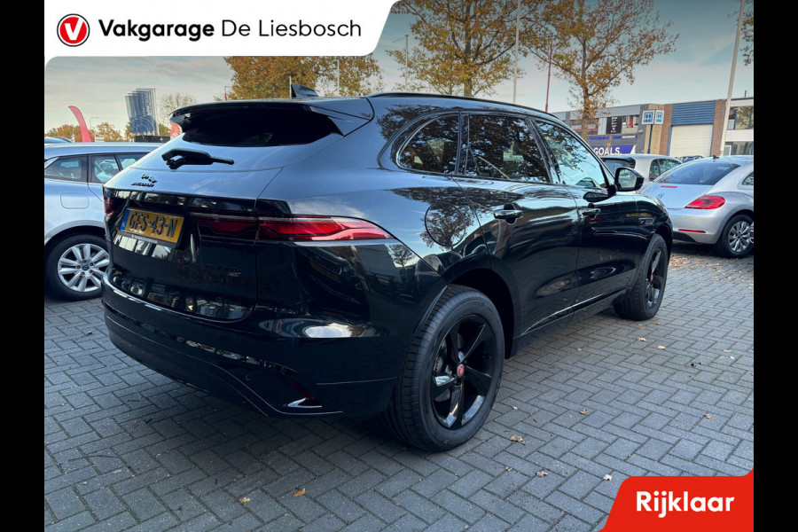 Jaguar F-Pace 2.0 P400e PHEV R-Dynamic S Black / Leder / Meridian / Panorama-dak / camera