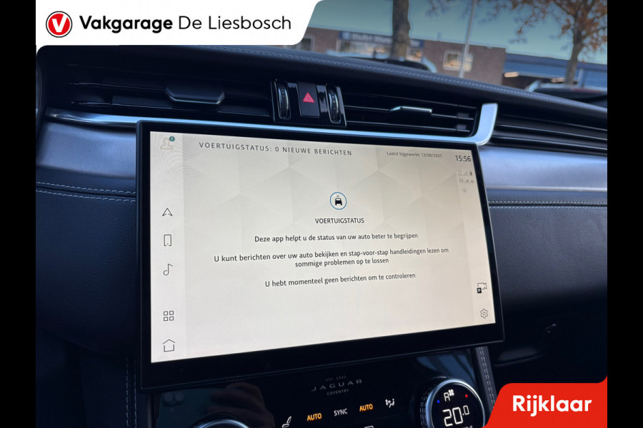 Jaguar F-Pace 2.0 P400e PHEV R-Dynamic S Black / Leder / Meridian / Panorama-dak / camera