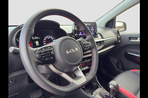 Kia Picanto 1.0 DPi GT-Line Automaat | Camera | Cruise | Clima | Navi | Leder | Key-Less | Apple Carplay & Android Auto |