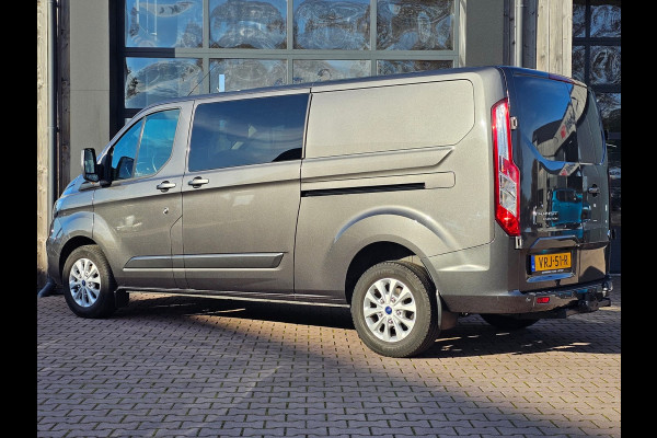 Ford Transit Custom 300 2.0 TDCI L2H1 Dubbele cabine | 2x Schuifdeur | Xenon | Trekhaak | Camera | PDC |