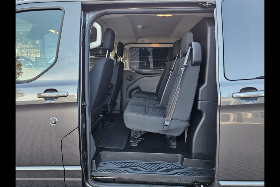 Ford Transit Custom 300 2.0 TDCI L2H1 Dubbele cabine | 2x Schuifdeur | Xenon | Trekhaak | Camera | PDC |