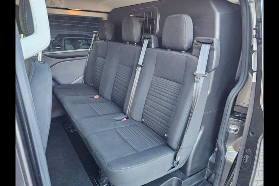 Ford Transit Custom 300 2.0 TDCI L2H1 Dubbele cabine | 2x Schuifdeur | Xenon | Trekhaak | Camera | PDC |