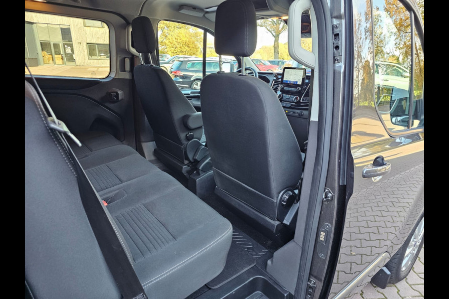 Ford Transit Custom 300 2.0 TDCI L2H1 Dubbele cabine | 2x Schuifdeur | Xenon | Trekhaak | Camera | PDC |