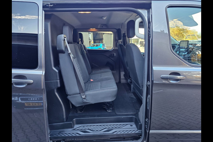 Ford Transit Custom 300 2.0 TDCI L2H1 Dubbele cabine | 2x Schuifdeur | Xenon | Trekhaak | Camera | PDC |