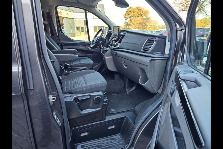 Ford Transit Custom 300 2.0 TDCI L2H1 Dubbele cabine | 2x Schuifdeur | Xenon | Trekhaak | Camera | PDC |