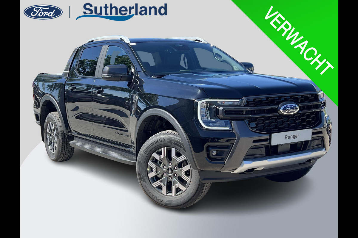 Ford Ranger 2.3 PHEV Wildtrak Double Cab | 281pk |  5 persoons! | Technology Pack Plus Trailer | Cargo Area Pack | Power Rollertop | Prijs excl. BTW incl. BPM | laadkabel mode 3 16A