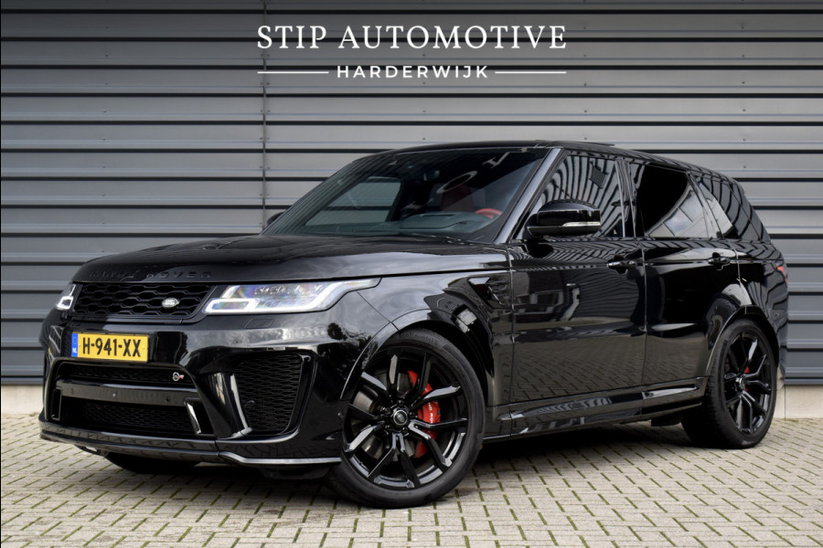 Land Rover Range Rover Sport 5.0 V8 SC SVR 575pk | Pano | Meridian Surround | Matrix | 360 Camera | Trekhaak | Carbon motorkap | CarPlay |