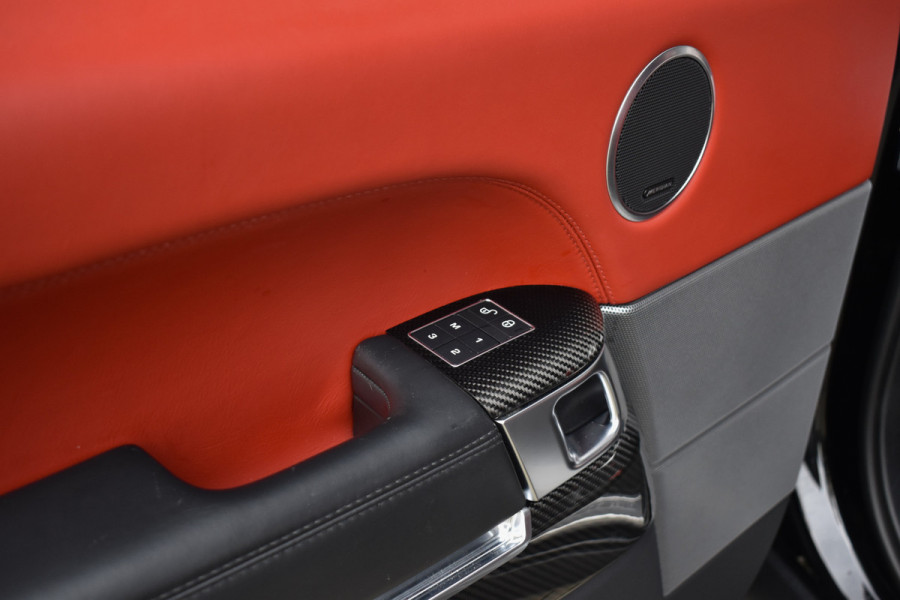 Land Rover Range Rover Sport 5.0 V8 SC SVR 575pk | Pano | Meridian Surround | Matrix | 360 Camera | Trekhaak | Carbon motorkap | CarPlay |