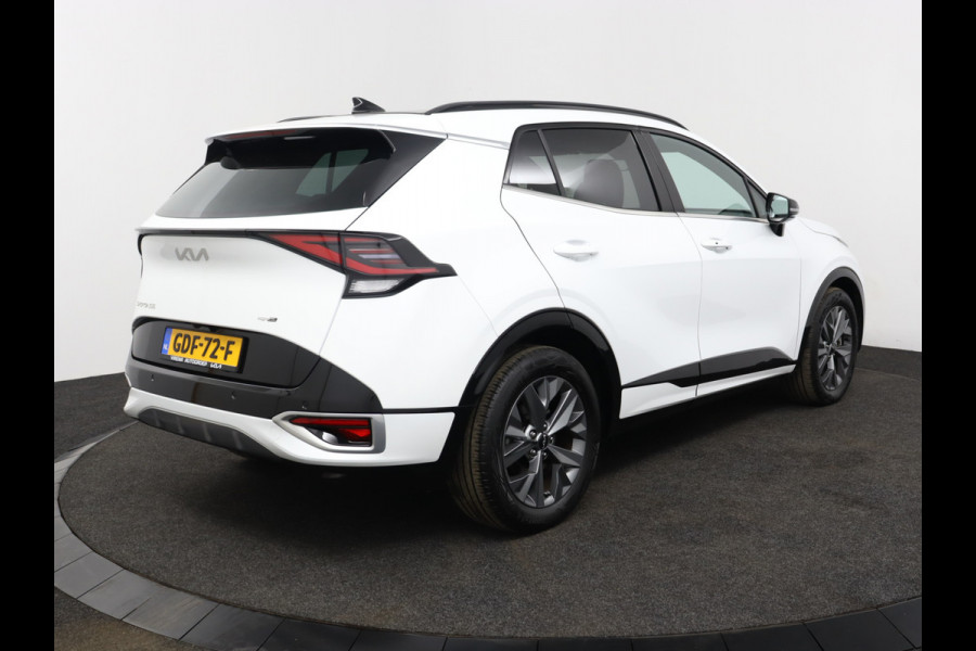 Kia Sportage 1.6 T-GDi Hybrid GT-Line Automaat Apple Carplay/Android Auto - Cruise Control - Dodehoekdetectie - Panoramadak -Stoel/Stuurverwarming - Fabrieksgarantie tot 06-2031