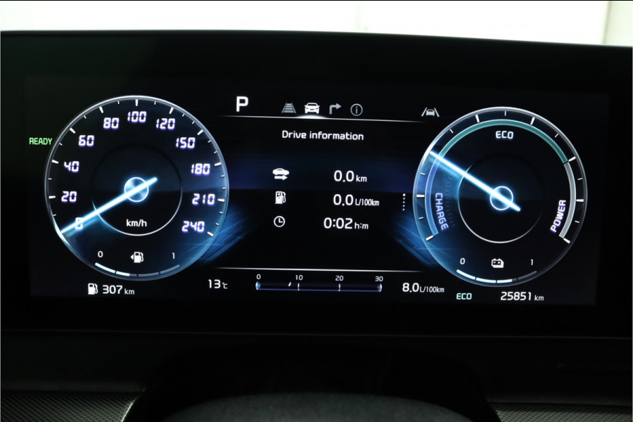 Kia Sportage 1.6 T-GDi Hybrid GT-Line Automaat Apple Carplay/Android Auto - Cruise Control - Dodehoekdetectie - Panoramadak -Stoel/Stuurverwarming - Fabrieksgarantie tot 06-2031