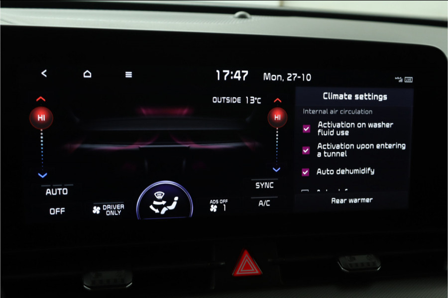 Kia Sportage 1.6 T-GDi Hybrid GT-Line Automaat Apple Carplay/Android Auto - Cruise Control - Dodehoekdetectie - Panoramadak -Stoel/Stuurverwarming - Fabrieksgarantie tot 06-2031