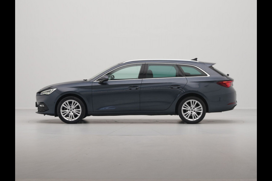 Seat Leon Sportstourer 1.5 TSI 130pk Style Navigatie Camera 17"velgen Keyless Parkassist Carplay 21