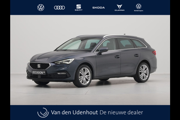 Seat Leon Sportstourer 1.5 TSI 130pk Style Navigatie Camera 17"velgen Keyless Parkassist Carplay 21
