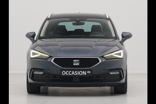Seat Leon Sportstourer 1.5 TSI 130pk Style Navigatie Camera 17"velgen Keyless Parkassist Carplay 21