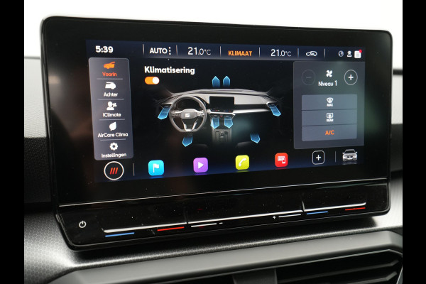 Seat Leon Sportstourer 1.5 TSI 130pk Style Navigatie Camera 17"velgen Keyless Parkassist Carplay 21