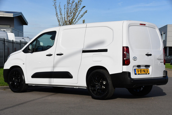 Toyota PROACE CITY Electric Long 50 kWh Black & White Edition 5 x Direct Leverbaar! Camera, Cruise, 2 x Schuifdeur, Carplay, 136pk,