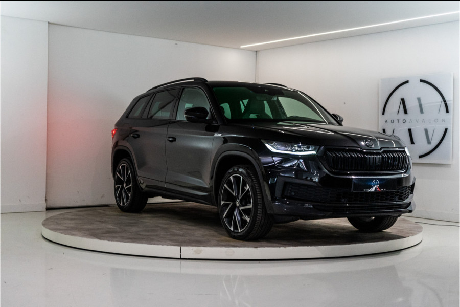 Škoda Kodiaq 1.5 TSI Sportline Business 150PK | NL AUTO+NAP+1e Eigenaar | LED | Carplay | Stoelverw. | Trekhaak | Canton GERESERVEERD