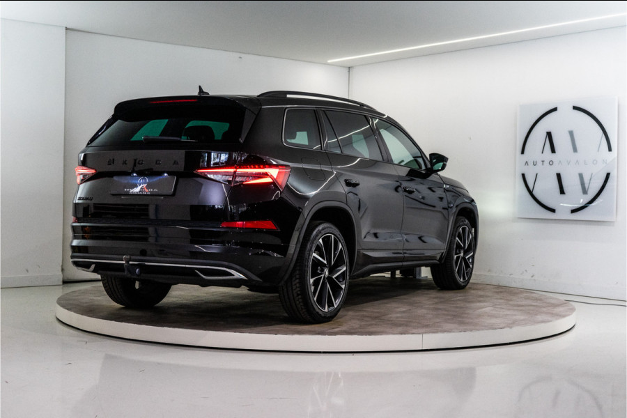 Škoda Kodiaq 1.5 TSI Sportline Business 150PK | NL AUTO+NAP+1e Eigenaar | LED | Carplay | Stoelverw. | Trekhaak | Canton GERESERVEERD