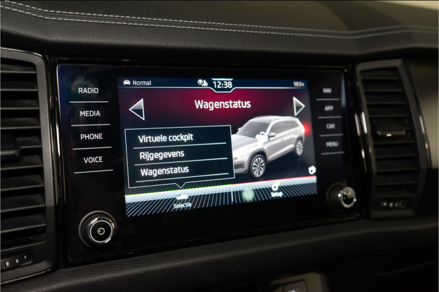 Škoda Kodiaq 1.5 TSI Sportline Business 150PK | NL AUTO+NAP+1e Eigenaar | LED | Carplay | Stoelverw. | Trekhaak | Canton GERESERVEERD