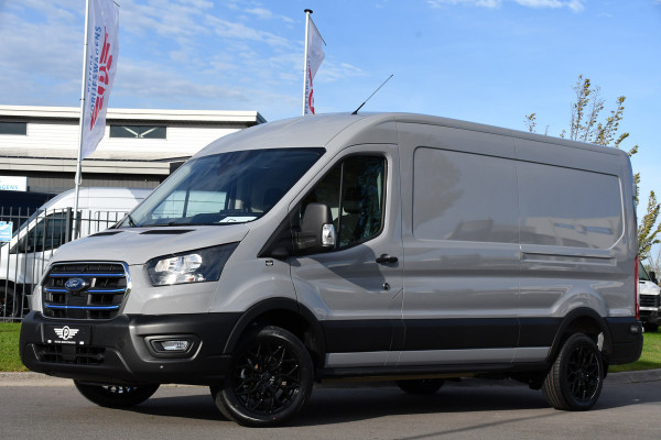 Ford E-Transit 350 L3H2 68 kWh PB Edition Adaptieve Cruise, 360 Camera, Carplay, BLIS, Stoelverwarming, NAVI, Multimedia, Sensoren, Uniek!