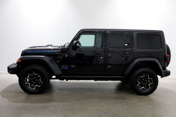 Jeep Wrangler Unlimited 4xe 380pk RUBICON 4x4 Automaat Plug-In Hybride Grijs Kenteken 10-2021