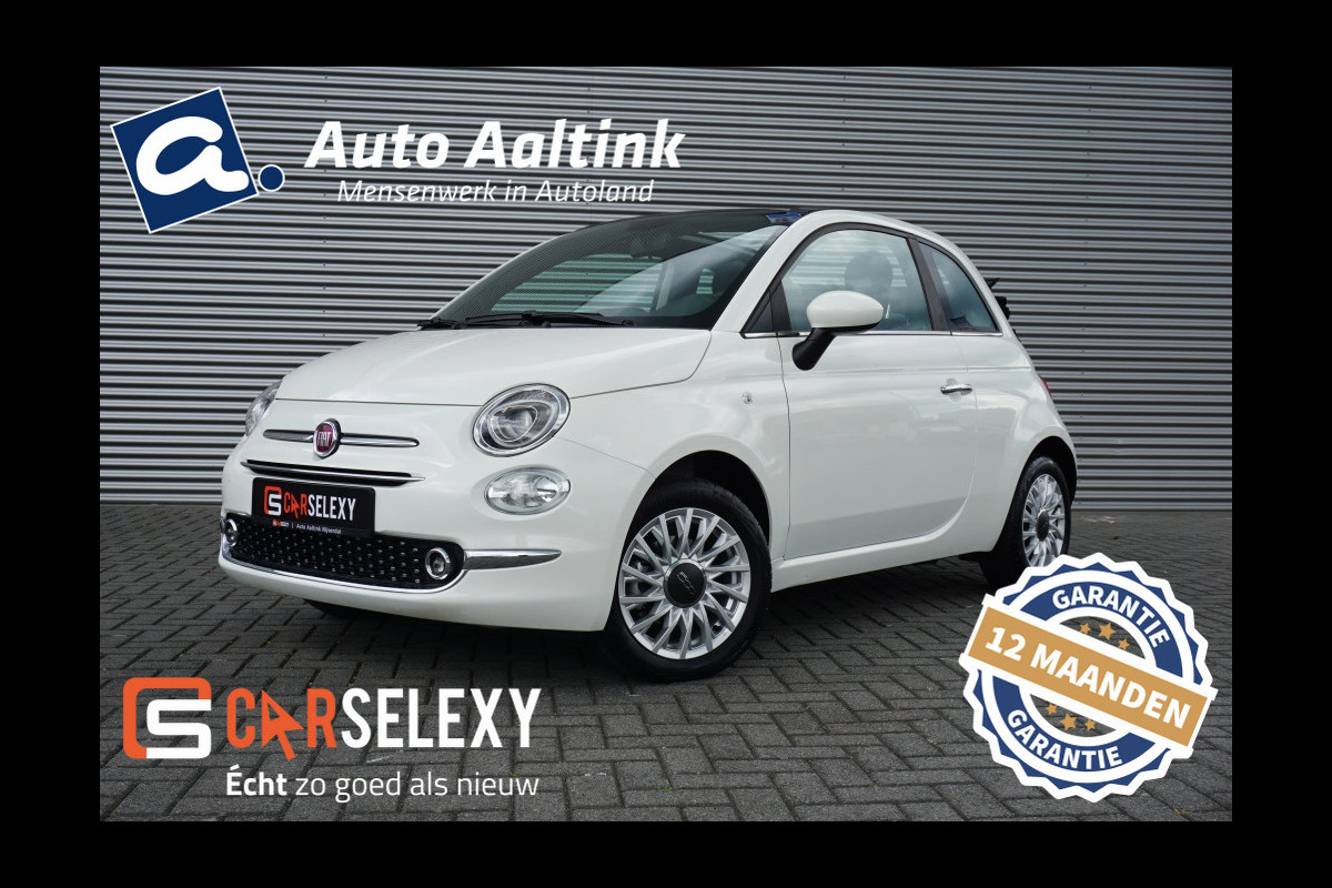 Fiat 500C 70PK HYBRID CRUISE | CARPLAY | CLIMA | PARK.SENSOREN | 15'LMV!