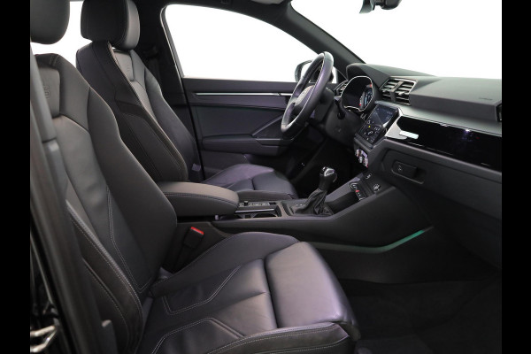 Audi Q3 Sportback 45 TFSI e Edition 245 pk S-tronic | Navigatie | Parkeersensoren (Park assist) | Achteruitrijcamera | Stoelverwarming | Adaptieve cruise control | Lederen bekleding |