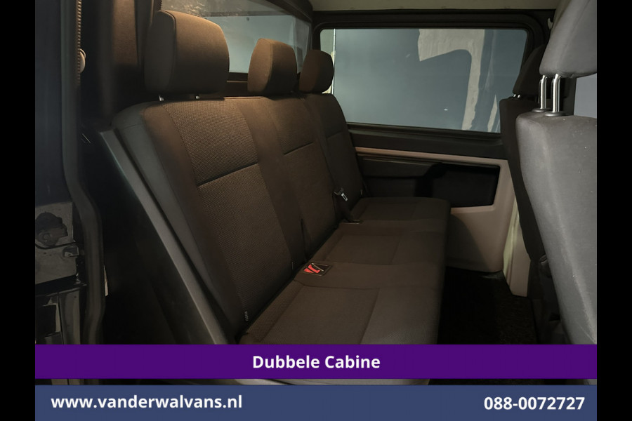 Volkswagen Transporter 2.0 TDI 150pk Automaat L2H1 Dubbele Cabine Euro6 Airco | 5-Zits | Navigatie | LM Velgen Apple Carplay, Android Auto, Cruisecontrol, Parkeersensoren, Verwarmde voorruit, Achterklep