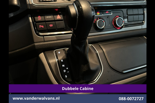Volkswagen Transporter 2.0 TDI 150pk Automaat L2H1 Dubbele Cabine Euro6 Airco | 5-Zits | Navigatie | LM Velgen Apple Carplay, Android Auto, Cruisecontrol, Parkeersensoren, Verwarmde voorruit, Achterklep