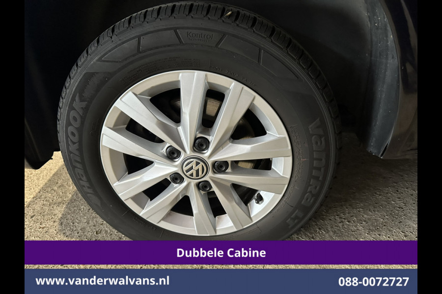 Volkswagen Transporter 2.0 TDI 150pk Automaat L2H1 Dubbele Cabine Euro6 Airco | 5-Zits | Navigatie | LM Velgen Apple Carplay, Android Auto, Cruisecontrol, Parkeersensoren, Verwarmde voorruit, Achterklep