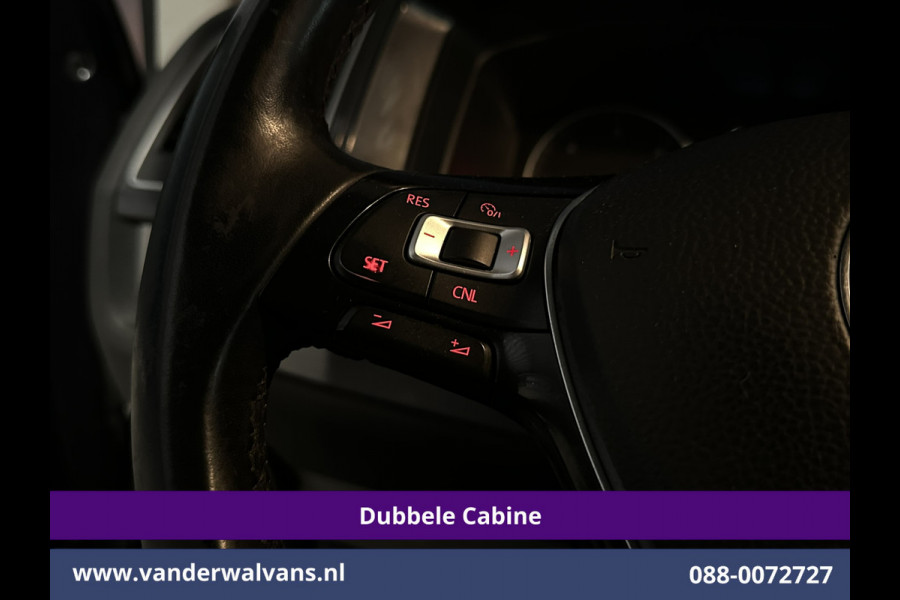 Volkswagen Transporter 2.0 TDI 150pk Automaat L2H1 Dubbele Cabine Euro6 Airco | 5-Zits | Navigatie | LM Velgen Apple Carplay, Android Auto, Cruisecontrol, Parkeersensoren, Verwarmde voorruit, Achterklep