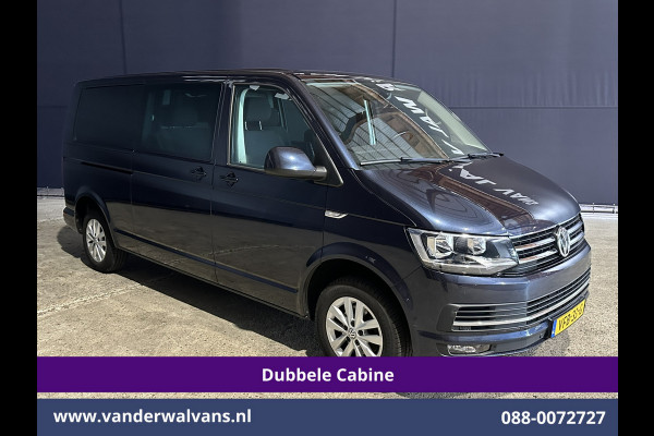 Volkswagen Transporter 2.0 TDI 150pk Automaat L2H1 Dubbele Cabine Euro6 Airco | 5-Zits | Navigatie | LM Velgen Apple Carplay, Android Auto, Cruisecontrol, Parkeersensoren, Verwarmde voorruit, Achterklep