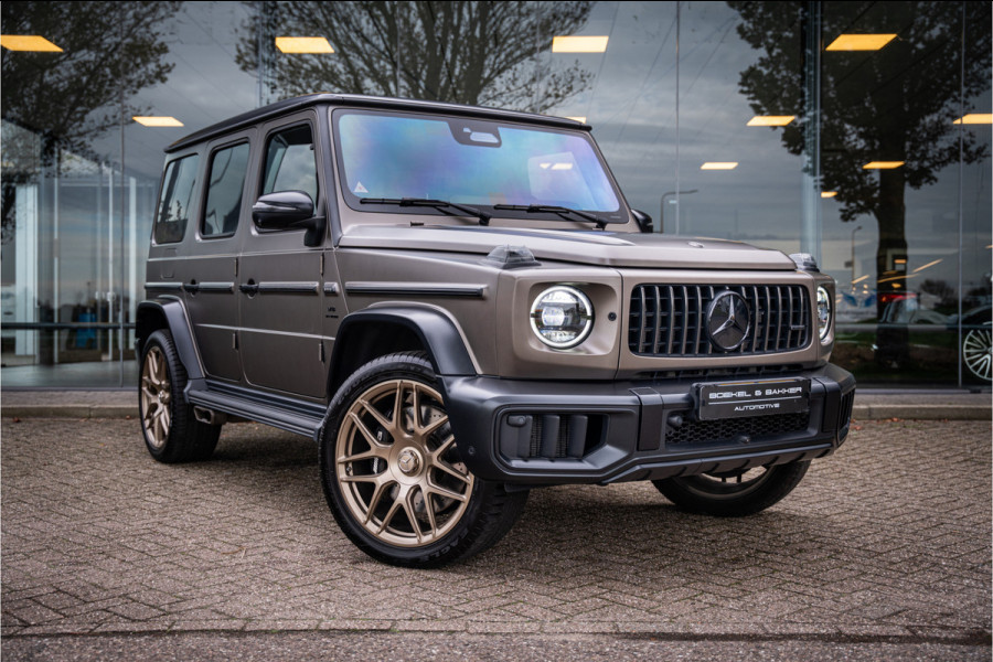 Mercedes-Benz G-Klasse AMG 63 ** Akrapovic ** AMG Performance Pack ** Carbon ** Xpell PPF Face-lift MY25 ** Grijs kenteken (excl. btw) ** Target Blue Eye