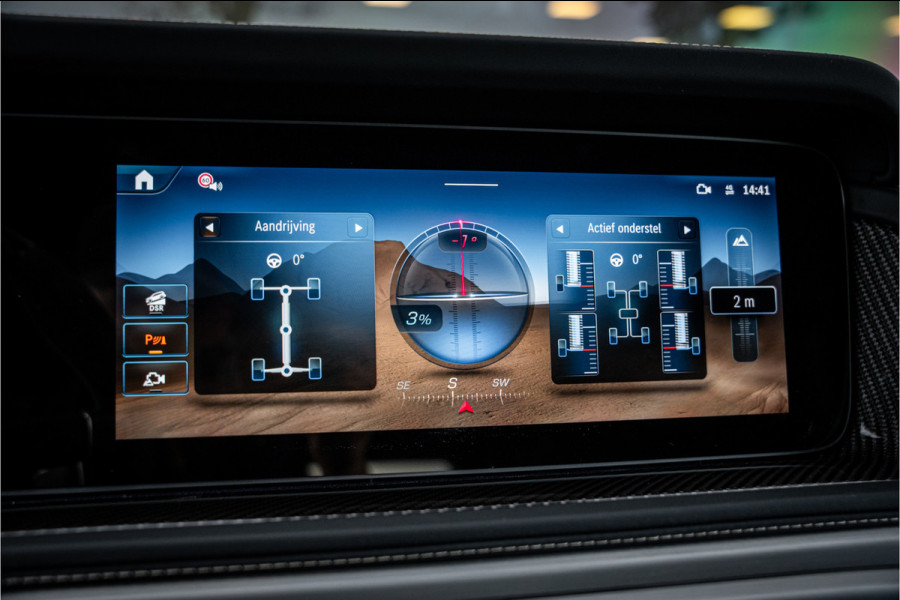 Mercedes-Benz G-Klasse AMG 63 ** Akrapovic ** AMG Performance Pack ** Carbon ** Xpell PPF Face-lift MY25 ** Grijs kenteken (excl. btw) ** Target Blue Eye