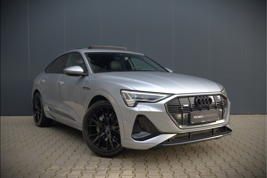 Audi e-tron Sportback 50 quattro S edition 71 kWh | S-Line | Black Edition | Panoramadak | Memory Seats | Luchtvering | Adaptive Cruise Control | Apple Carplay | Keyless | Matrix LED | Leder | Stoelverwarming | NAP |