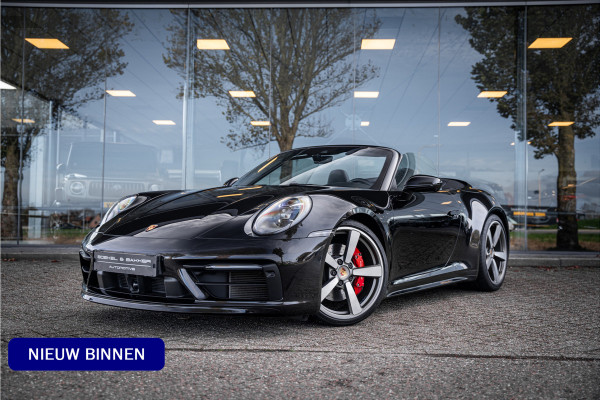 Porsche 911 Cabrio 4S (450pk) Sport Design ** Ventilatie ** 4 wielsturing ** BOSE ** Classic 21"
