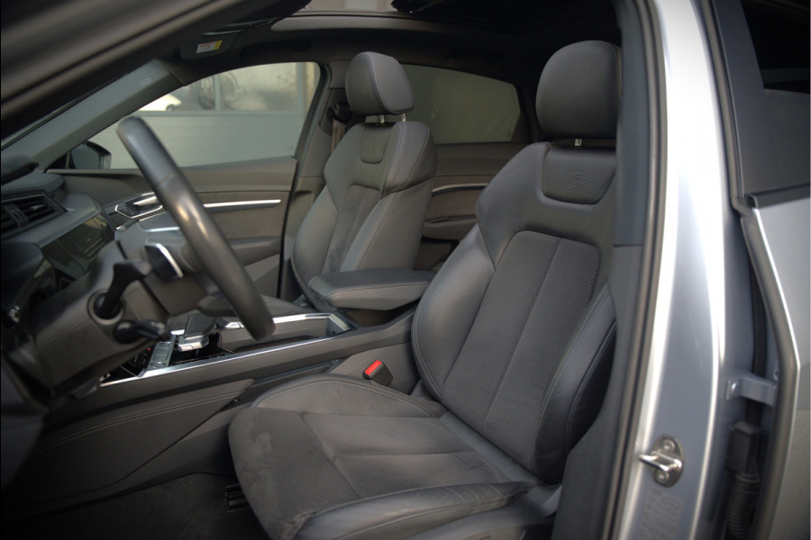 Audi e-tron Sportback 50 quattro S edition 71 kWh | S-Line | Black Edition | Panoramadak | Memory Seats | Luchtvering | Adaptive Cruise Control | Apple Carplay | Keyless | Matrix LED | Leder | Stoelverwarming | NAP |