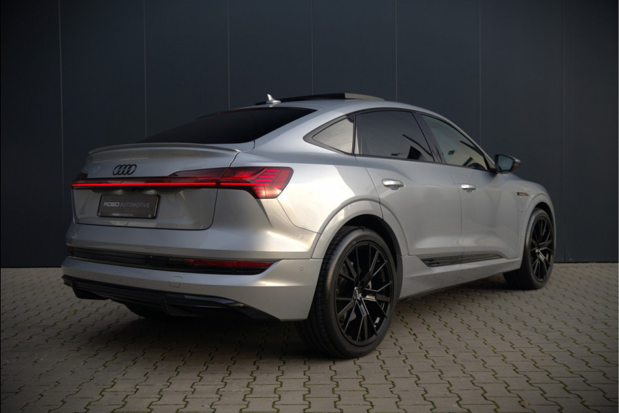 Audi e-tron Sportback 50 quattro S edition 71 kWh | S-Line | Black Edition | Panoramadak | Memory Seats | Luchtvering | Adaptive Cruise Control | Apple Carplay | Keyless | Matrix LED | Leder | Stoelverwarming | NAP |