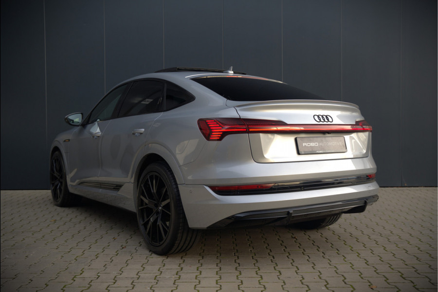 Audi e-tron Sportback 50 quattro S edition 71 kWh | S-Line | Black Edition | Panoramadak | Memory Seats | Luchtvering | Adaptive Cruise Control | Apple Carplay | Keyless | Matrix LED | Leder | Stoelverwarming | NAP |