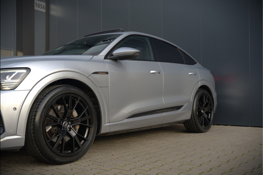 Audi e-tron Sportback 50 quattro S edition 71 kWh | S-Line | Black Edition | Panoramadak | Memory Seats | Luchtvering | Adaptive Cruise Control | Apple Carplay | Keyless | Matrix LED | Leder | Stoelverwarming | NAP |