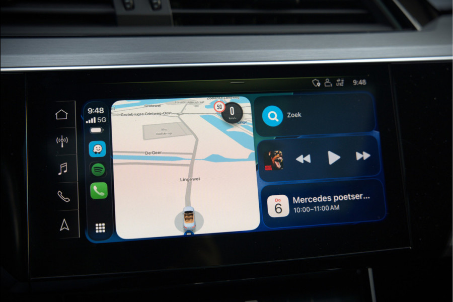 Audi e-tron Sportback 50 quattro S edition 71 kWh | S-Line | Black Edition | Panoramadak | Memory Seats | Luchtvering | Adaptive Cruise Control | Apple Carplay | Keyless | Matrix LED | Leder | Stoelverwarming | NAP |